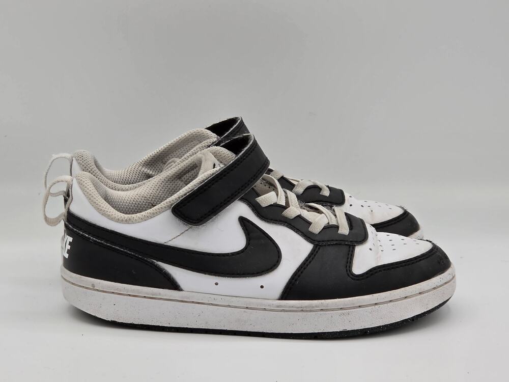 Nike Court Borough Low Recraft Kids 2Y Black White Sneakers DV5457-131